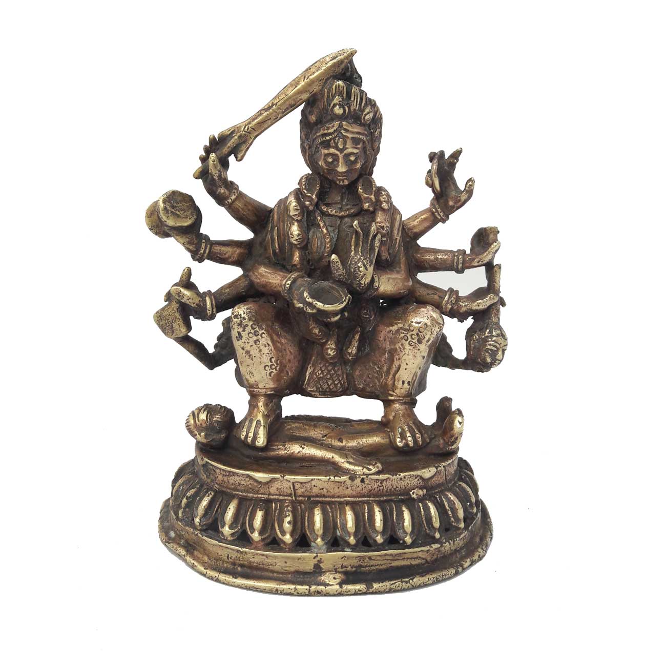 Kali Statue En Bronze Indian Shop Boutique Indienne