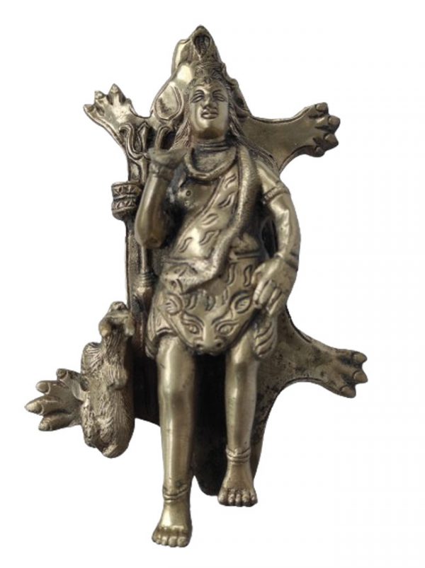 Statue Shiva dormant