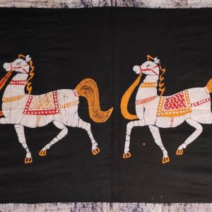 Batik Indien Chevaux