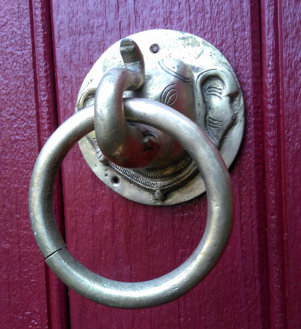 Heurtoir de porte en bronze