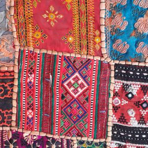 Patchwork de Saris Indiens