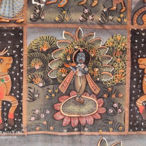 Peinture histoire de Krishna