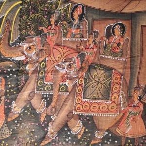 Peinture Indienne Mariage Rajput