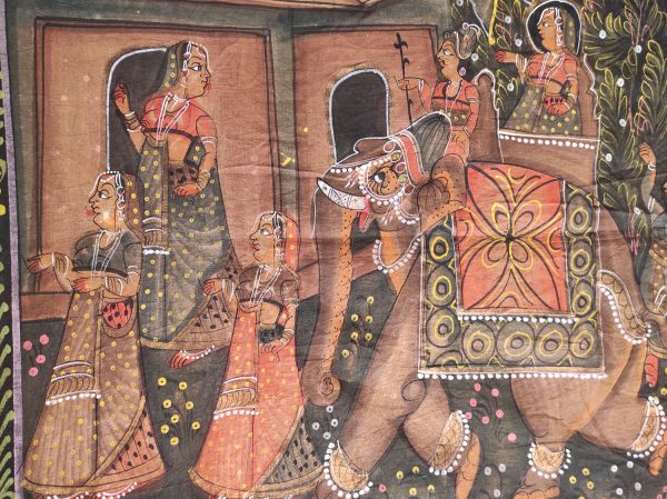 Peinture Indienne Mariage Rajput