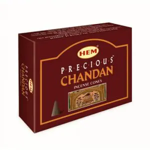 Encens cônes Precious Chandan (santal) - HEM