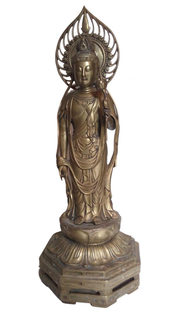 Statue Bouddha Avalokiteśvara en Bronze