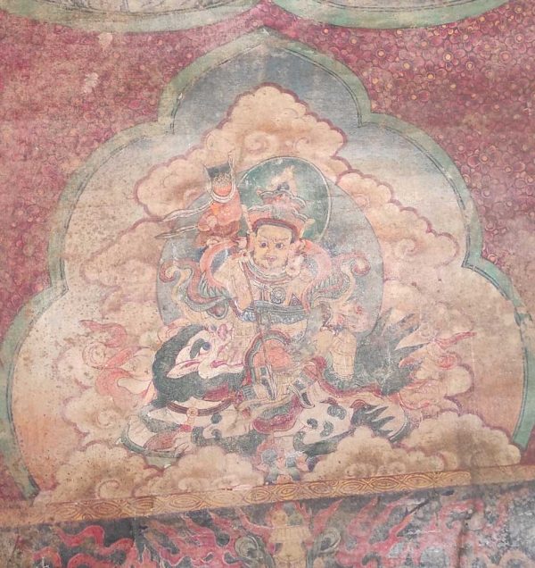 Peinture Tibétaine tangka Kalachakra