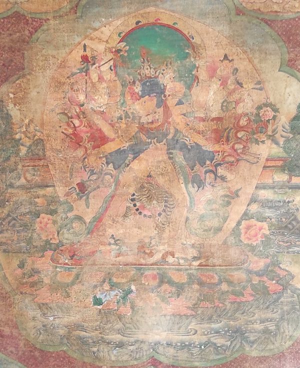 Peinture Tibétaine tangka Kalachakra