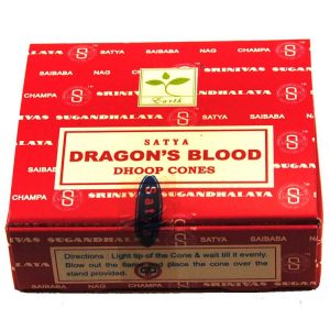 Encens cônes sang de Dragon – Satya Dragon’s Blood
