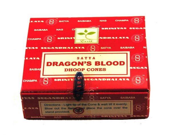 Encens cônes sang de Dragon – Satya Dragon’s Blood