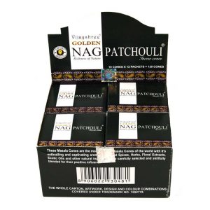 Encens Cônes Patchouli - Golden Nag
