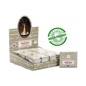 Encens Cônes Sauge Blanche – Satya