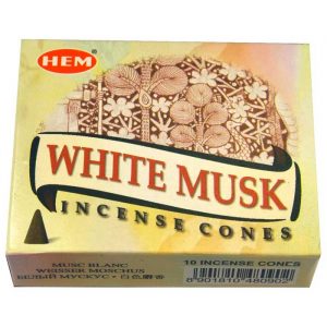 Encens cônes Musk Blanc – HEM