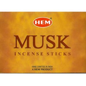 Encens Musk noir hem
