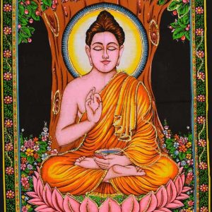 Tenture Batik - Bouddha Amoghasiddhi