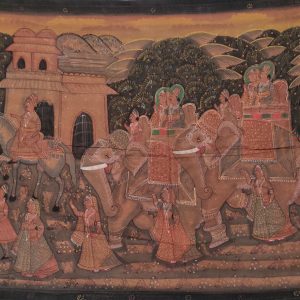 Peinture indienne - Mariage du Maharadja et de la Maharani