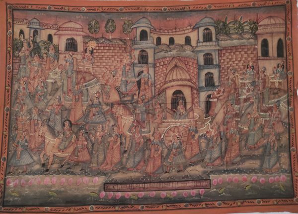 peinture indienne maharaja