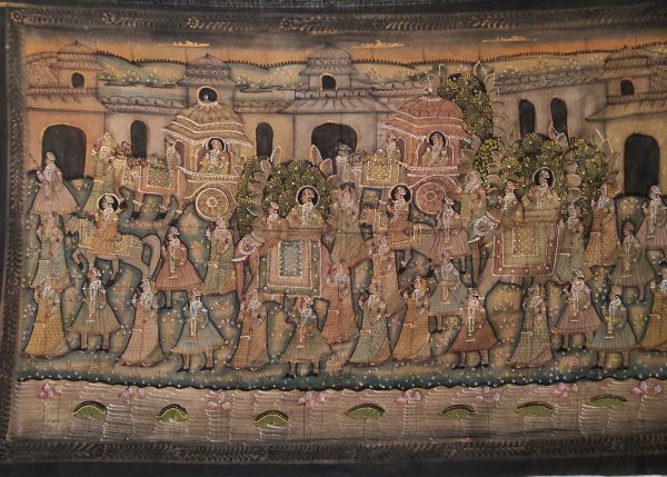 Peinture indienne - Mariage du Radja
