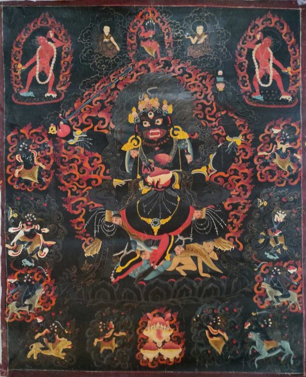 Thangka Tibétain - Mahakala
