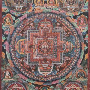 Mandala tibétain de Tchènrézi - Népal