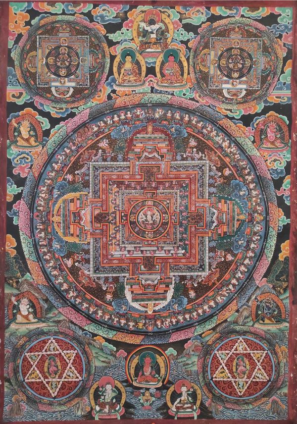 Mandala tibétain de Tchènrézi - Népal