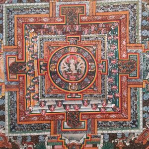 Mandala tibétain de Tchènrézi - Népal
