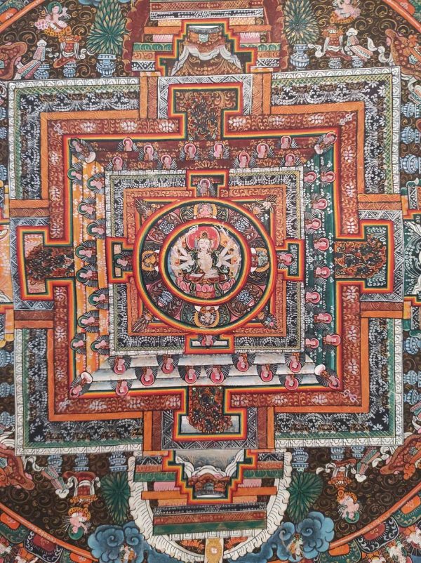 Mandala tibétain de Tchènrézi - Népal